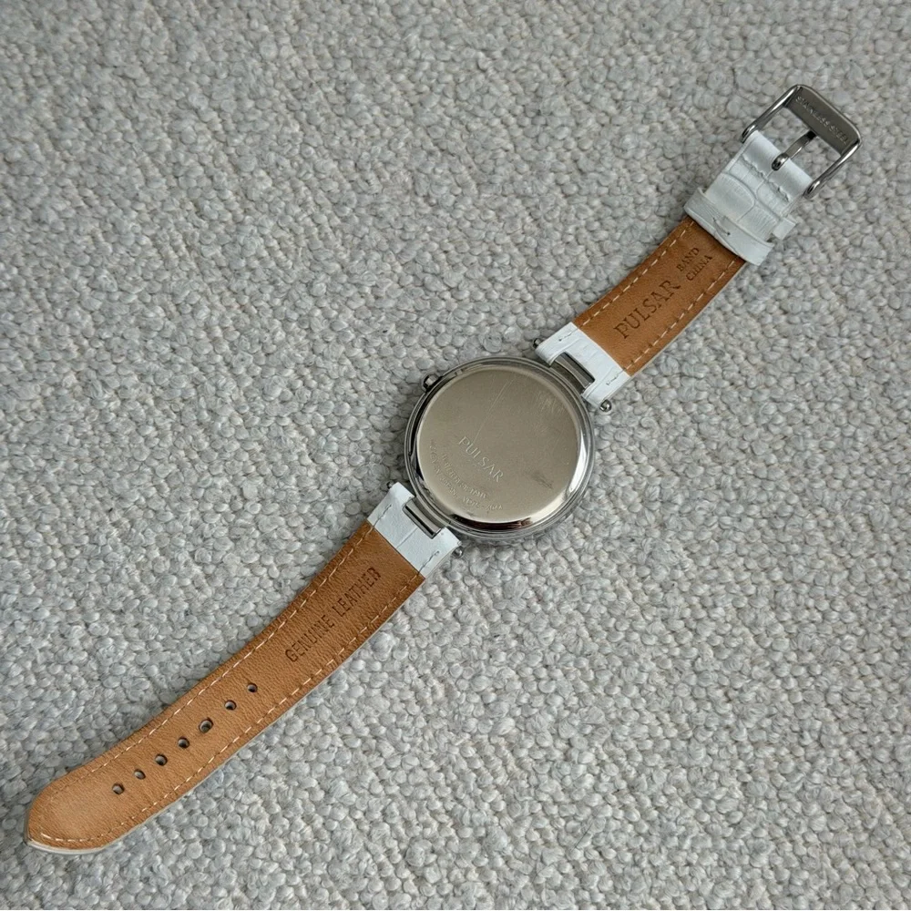 Pulsar watch featuring